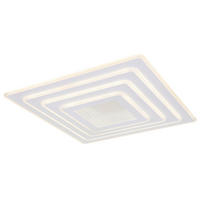 GLOBO LED-Deckenleuchte weiß Metall B/H/T: ca. 70x6,7x70 cm JOCELYN - weiß (70,00/6,70/70,00cm) - GLOBO