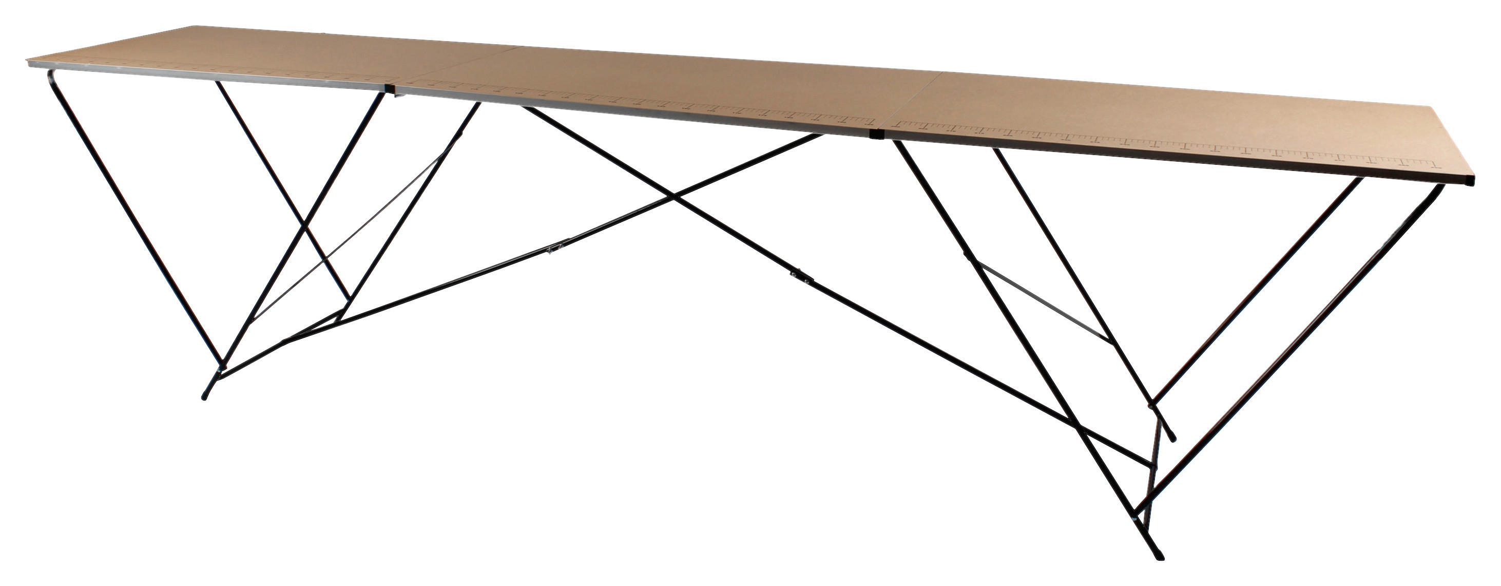 Tapeziertisch B/H/L: ca. 58x76x295 cm Alu-Tapeziertisch 295x58x76 - (295,00/58,00/76,00cm)
