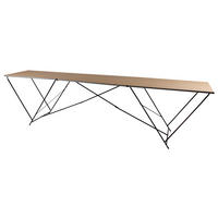 Tapeziertisch B/H/L: ca. 58x76x295 cm Alu-Tapeziertisch 295x58x76 - (295,00/58,00/76,00cm)