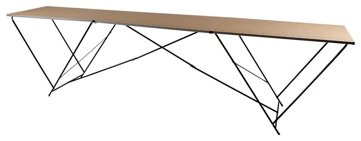 Tapeziertisch B/H/L: ca. 58x76x295 cm Alu-Tapeziertisch 295x58x76 - (295,00/58,00/76,00cm)