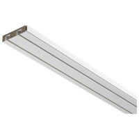 Gardinenschiene mit Holzkern Schiene_Holzkern_2lfg. - weiß (250,00cm) - ondeco