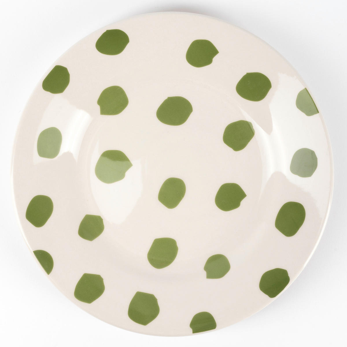 CASA SAMANTHA Teller SABOR grün Steinzeug 3 tlg. SABOR - grün (26,00cm) - CASA SAMANTHA