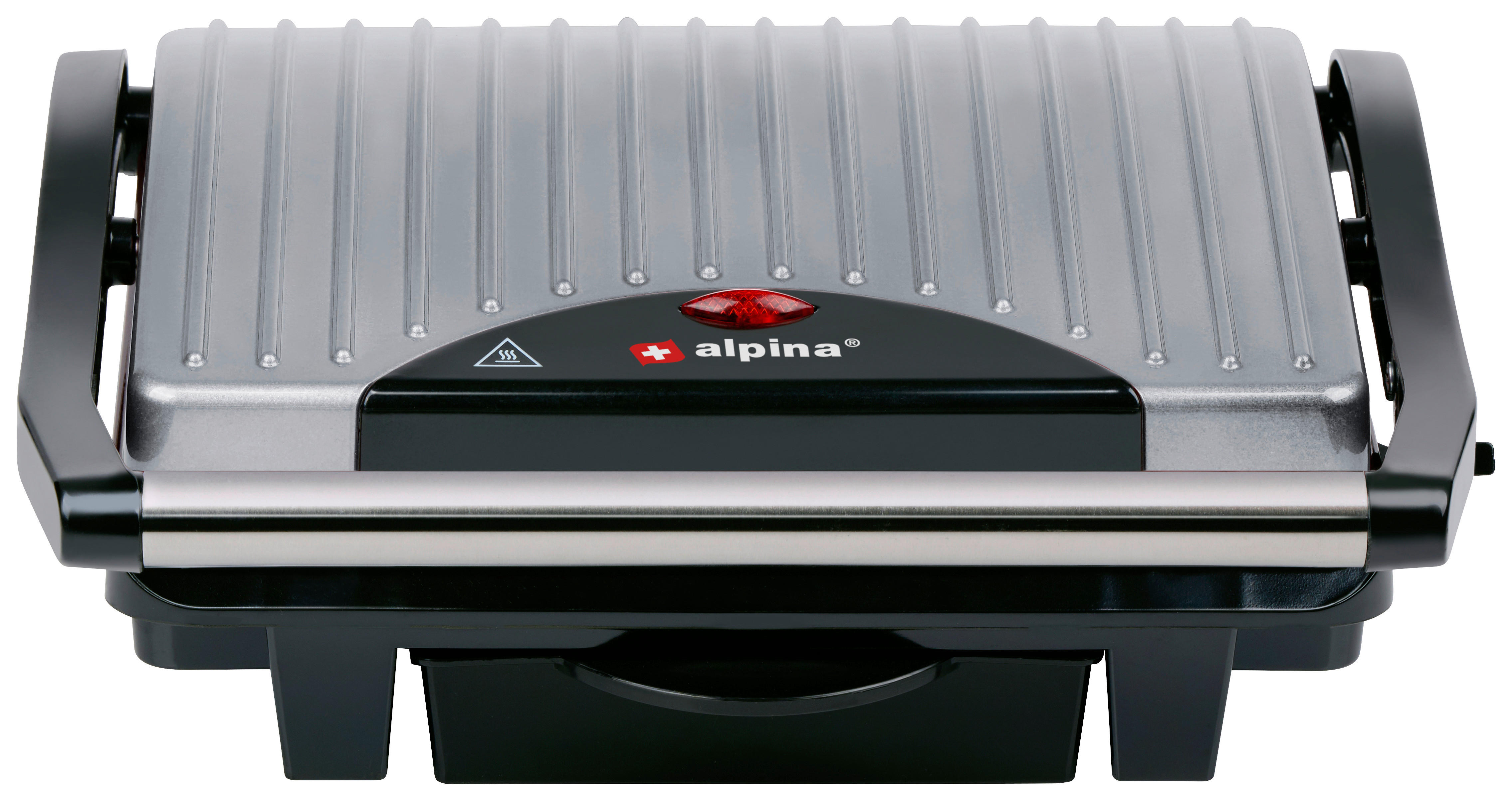 Kontaktgrill schwarz B/H/L: ca. 11,5x29,5x32,5 cm Kontaktgrill - schwarz/silber (32,50/11,50/29,50cm)