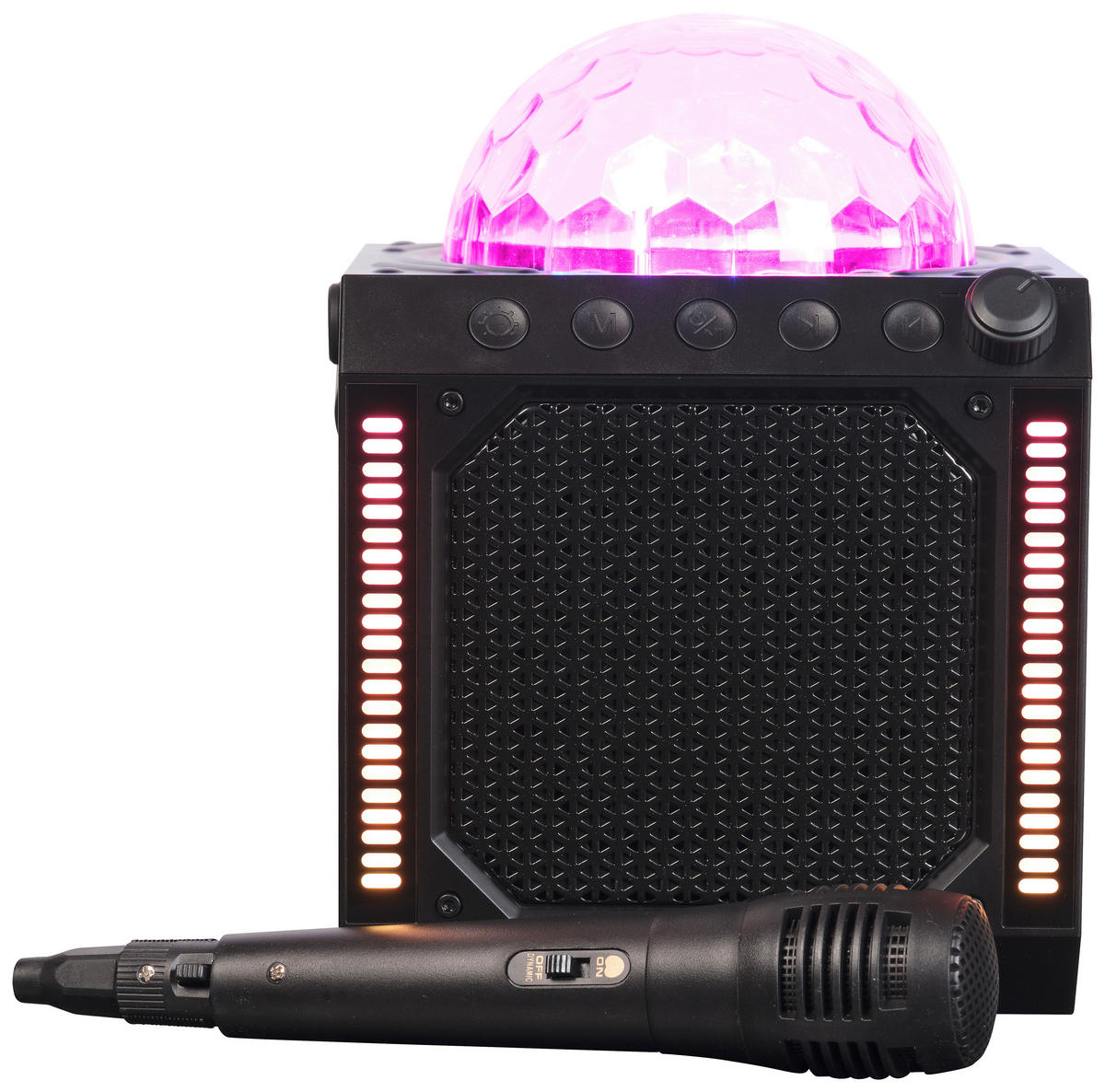 Denver Bluetooth-Party-LautsprecherBTM-618 BTM-618 schwarz B/H/T: ca. 17x22x16 cm BTM-618 - schwarz (17,00/22,00/16,00cm) - Denver