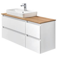 Waschbeckenunterschrank Quickset 360 weiß glanz B/H/T: ca. 110x53x49 cm Quickset 360 - weiß (110,00/53,00/49,00cm) - Pelipal