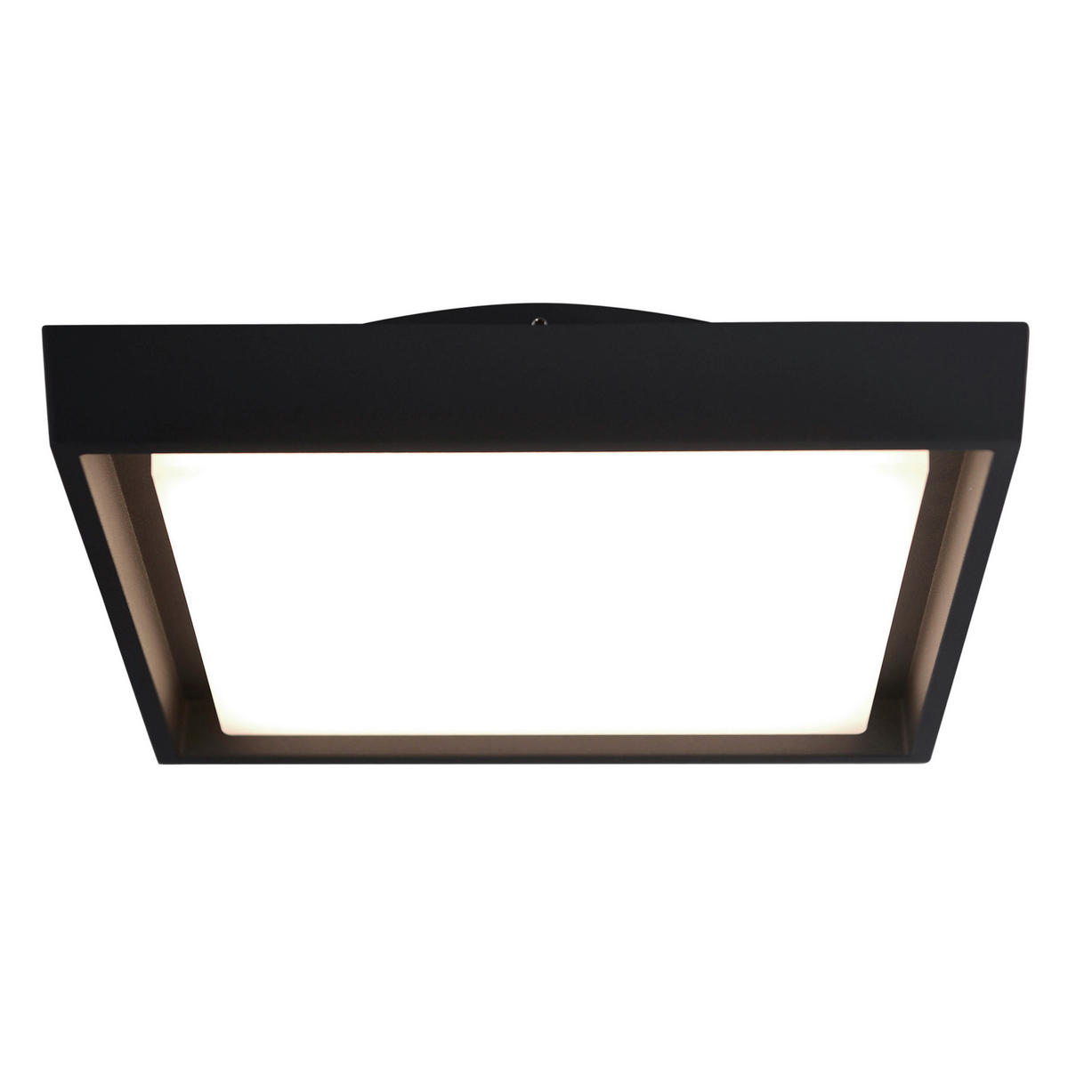 Näve Leuchten LED-Deckenleuchte anthrazit Kunststoff Metall B/H/T: ca. 34x5x34 cm MIO - anthrazit (34,00/5,00/34,00cm) - Näve Leuchten
