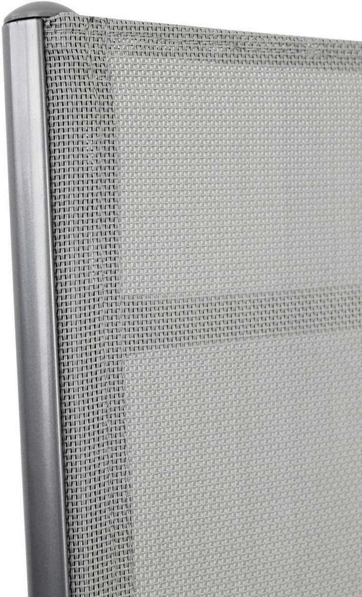 Gartenstuhl Santiago Santiago grau Aluminium B/H/T: ca. 57x108x56 cm Santiago - grau (57,00/108,00/56,00cm)
