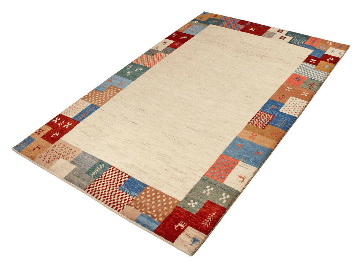 PersaTepp Teppich Gabbeh Sonnat beige B/L: ca. 122x194 cm Gabbeh Sonnat - beige (122,00/194,00cm) - PersaTepp