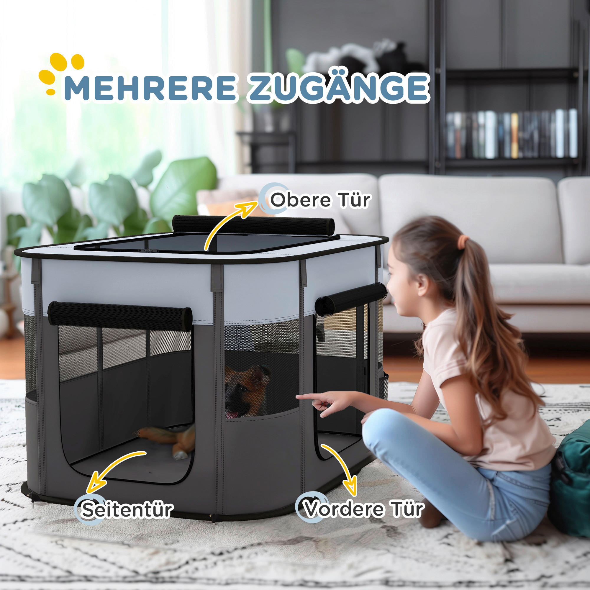 Thumbnail - PawHut Welpenauslauf