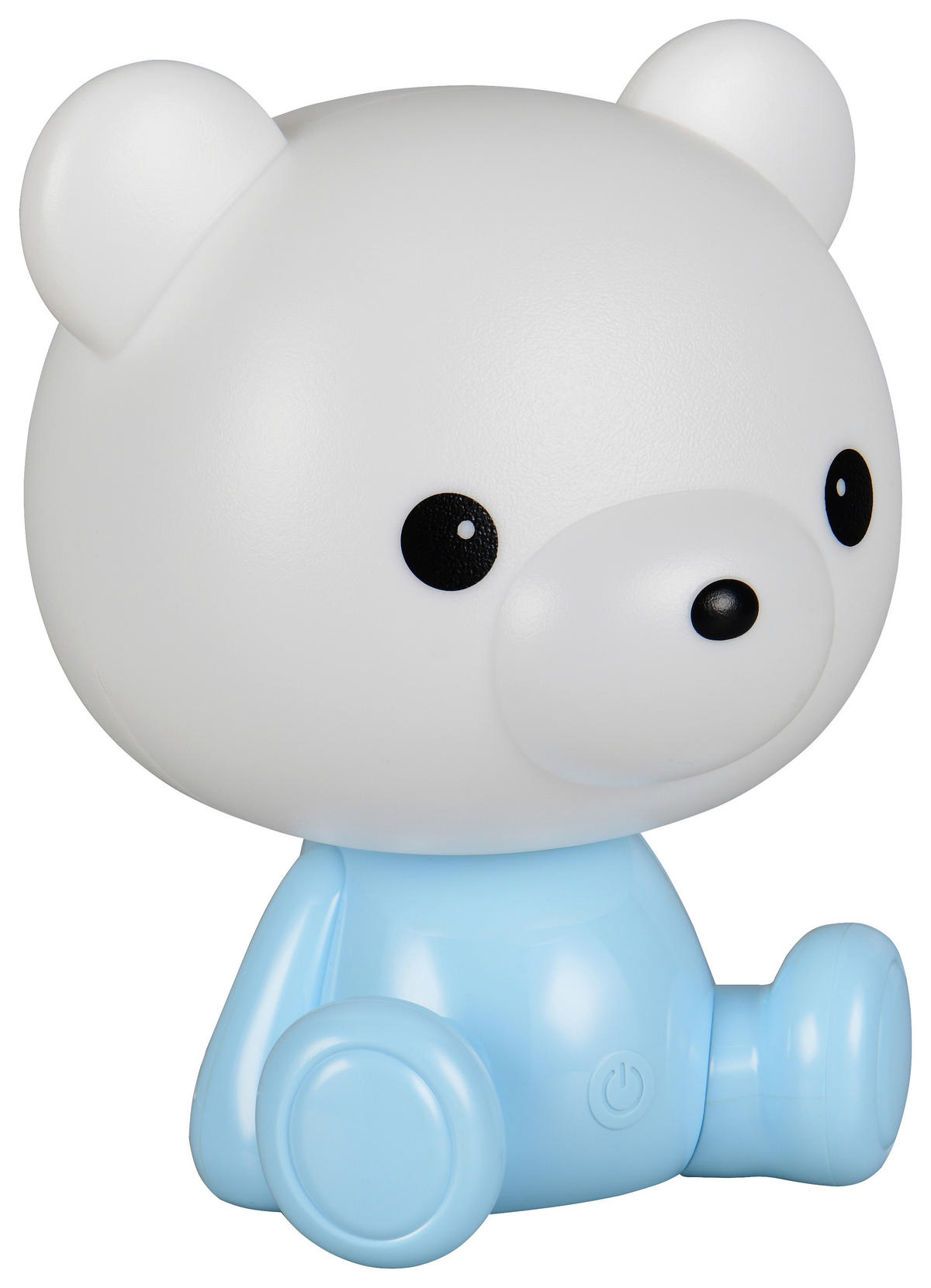 Reality LED Tischleuchte CUTIE blau Kunststoff B/H/T: ca. 21x25,5x19 cm 1 Brennstellen Cutie - blau (21,00/25,50/19,00cm) - Reality