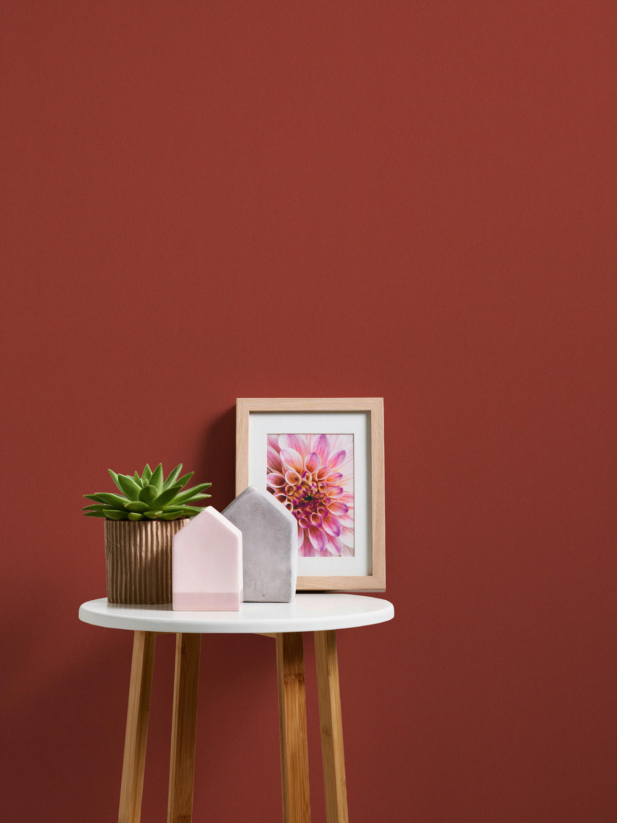 Livingwalls Vliestapete Best of Vlies Uni rot B/L: ca. 53x1005 cm Best of Vlies - rot (53,00/1005,00cm) - Livingwalls