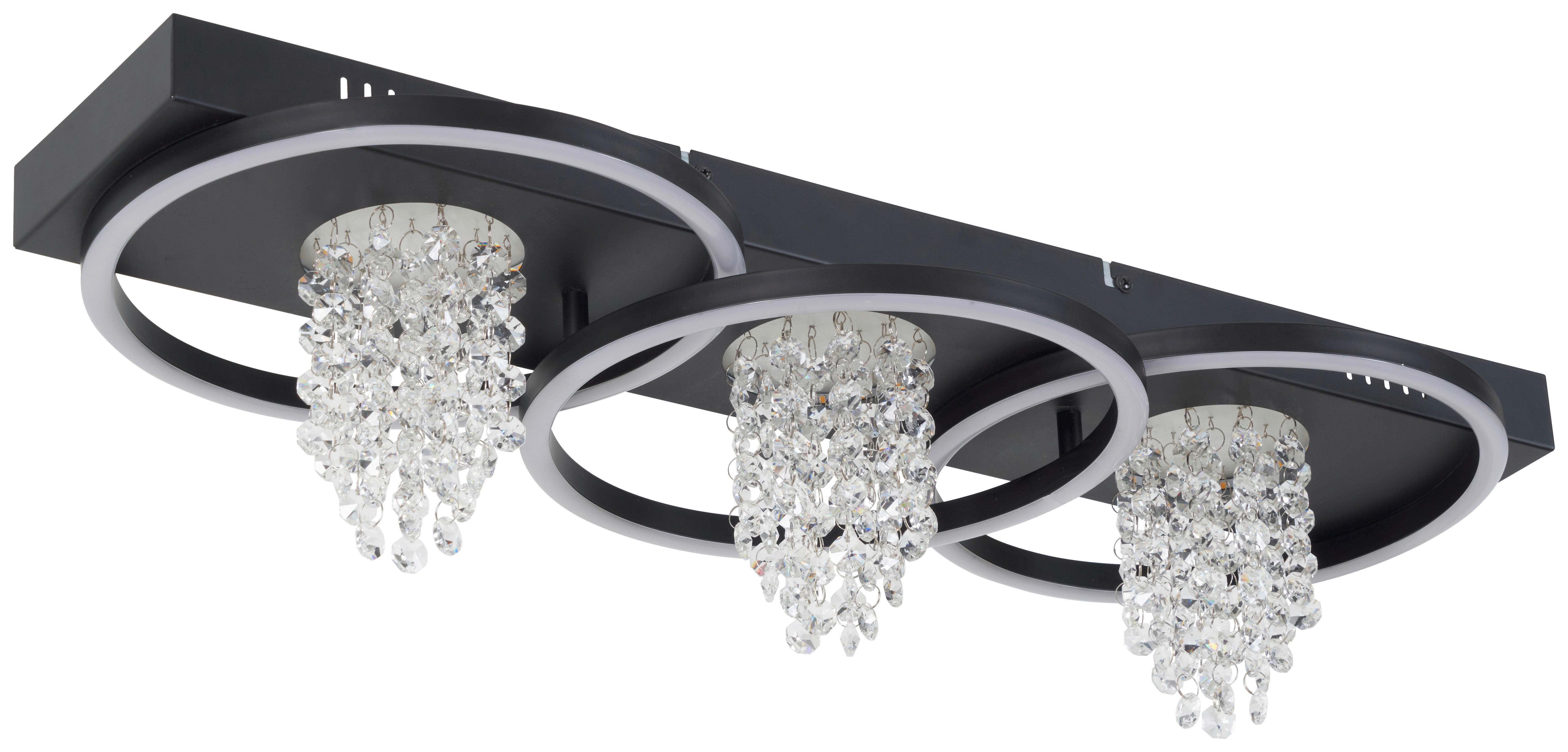 POCOline LED-Deckenleuchte mattschwarz Metall B/H/L: ca. 25x12x65 cm LED-Deckenleuchte_Till - mattschwarz (65,00/25,00/12,00cm) - POCOline