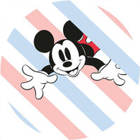 Komar Fototapete Mickey Hang in There D: ca. 125 cm Mickey Hang in There - (125,00cm) - Komar