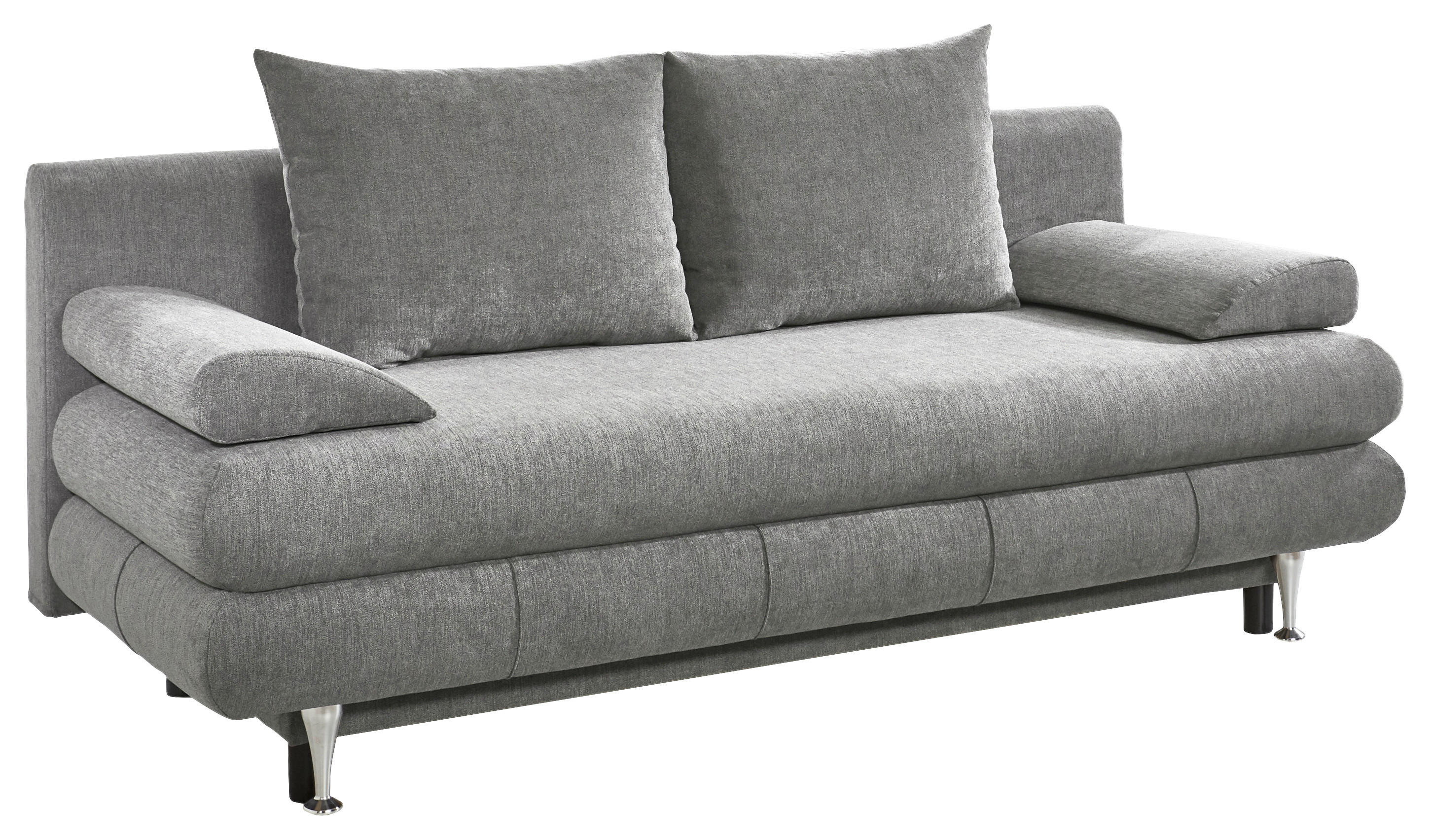 Schlafsofa Benfeld grau B/H/T: ca. 190x93x54 cm Benfeld - grau (190,00/93,00/54,00cm)