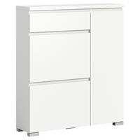 Schuhschrank Shoelove weiß B/H/T: ca. 95x109x27 cm Shoelove - weiß (95,00/109,00/27,00cm) - xonox.home