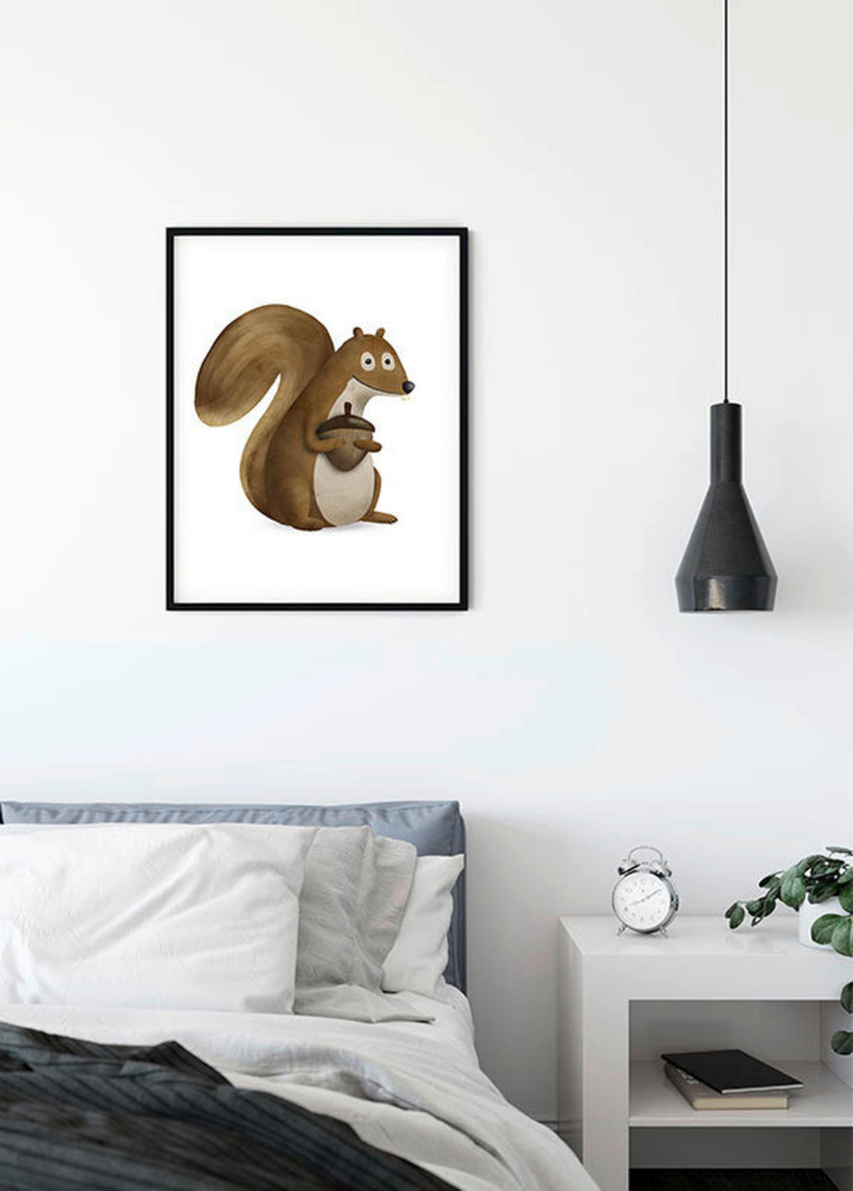Komar Poster Cute Animal Squirrel Cute Animal Squirrel - (40,00/50,00cm) - Komar