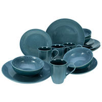 CreaTable Kombiservice Reactive BLUE petrol Keramik Reactive BLUE - petrol - CreaTable