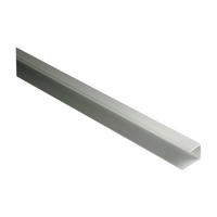 Kovalex Seitenabschlussprofil silber B/L: ca. 4,2x250 cm pro Stück Kovalex Seitenabschlussprofil - silber (250,00/4,20/2,80cm) - Kovalex