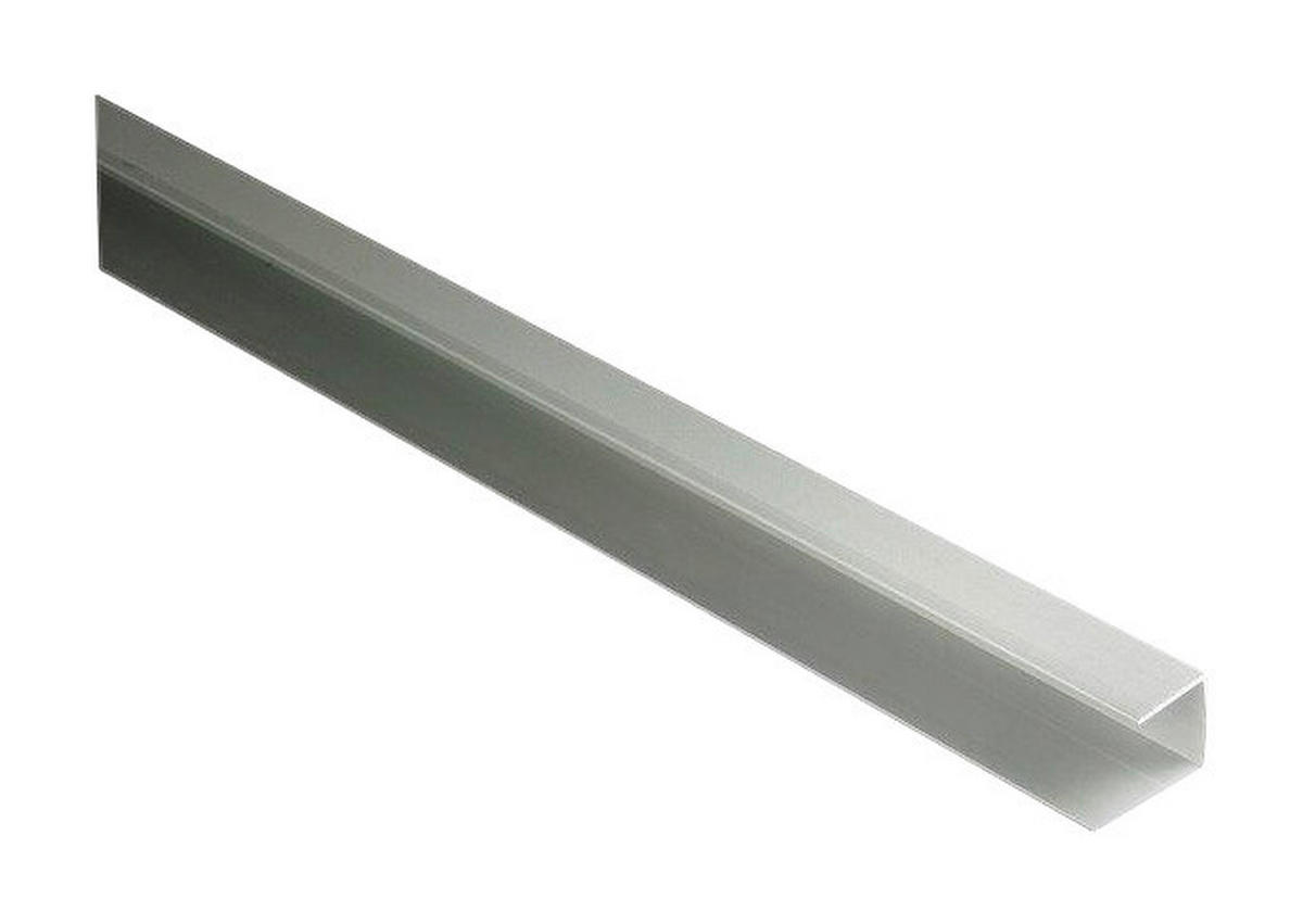 Kovalex Seitenabschlussprofil silber B/L: ca. 4,2x250 cm pro Stück Kovalex Seitenabschlussprofil - silber (250,00/4,20/2,80cm) - Kovalex