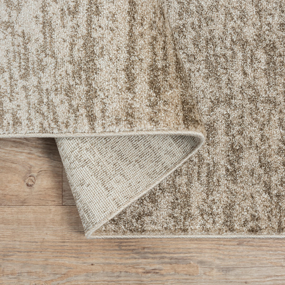 Sanat Kurzflorteppich OSLO beige B/L: ca. 160x230 cm OSLO - beige (160,00/230,00cm) - Sanat