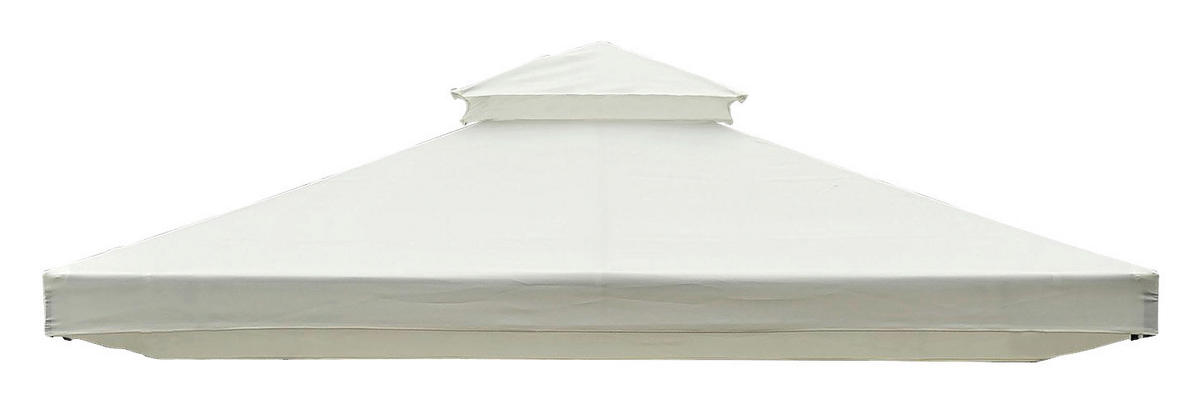 Outsunny Ersatzdach creme Polyester-Mischgewebe B/L: ca. 300x400 cm Ersatzdach - creme (300,00/400,00cm) - Outsunny