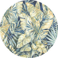 Komar Fototapete Feuilles Tropicales D: ca. 125 cm Feuilles Tropicales - (125,00cm) - Komar