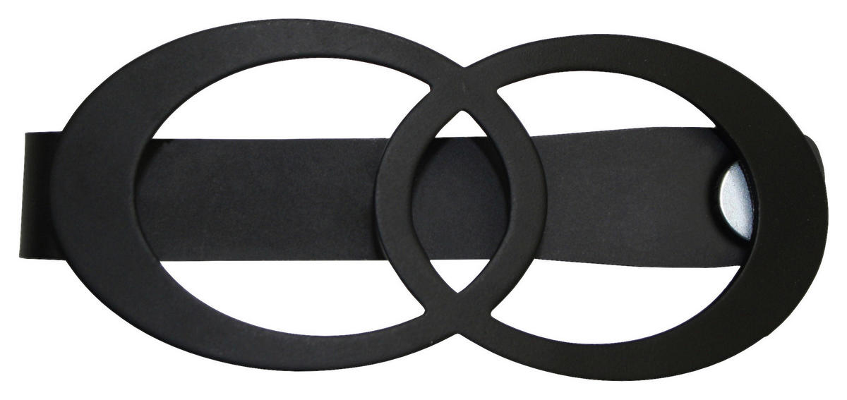 Raffspange Infinity Infinity - schwarz (5,50/13,50cm) - Boviva