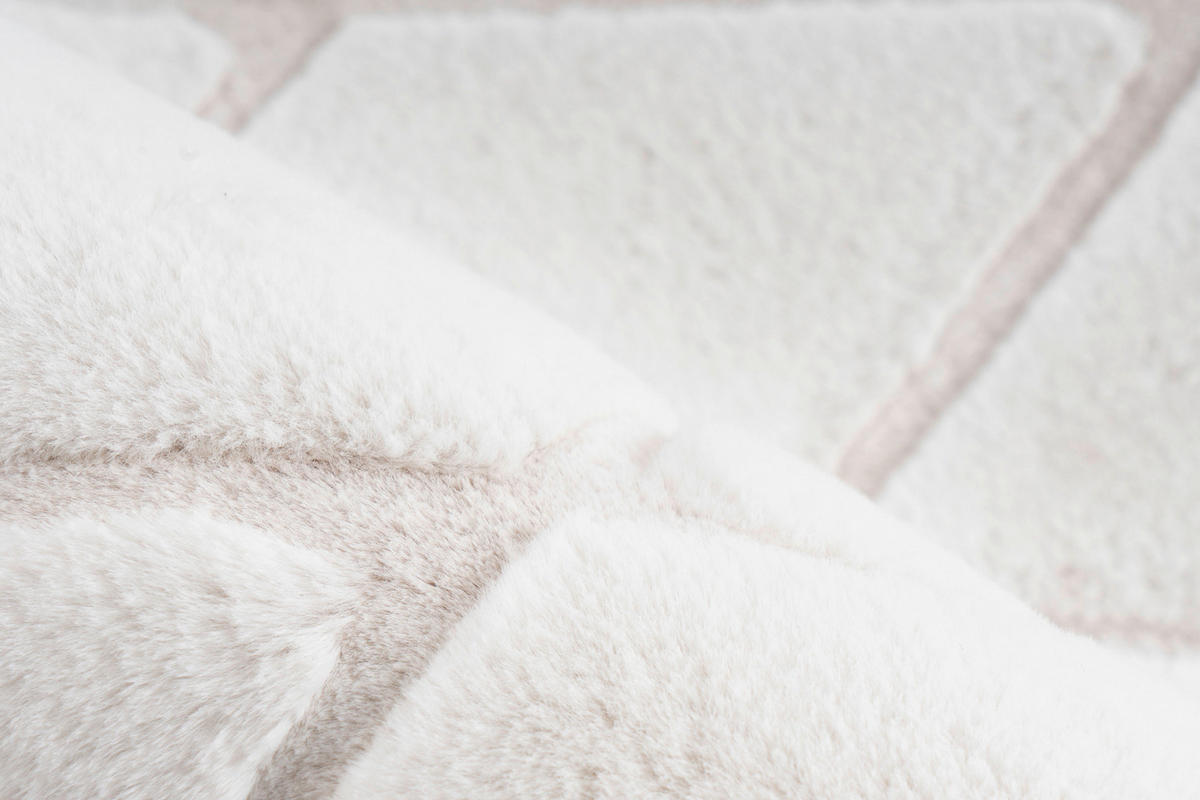 360Living Teppich Vivica creme B/L: ca. 80x250 cm Vivica - weiß/creme (80,00/250,00cm) - 360Living