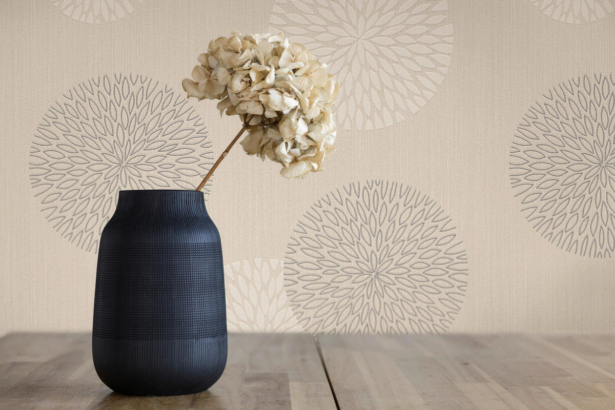 A.S.Creation Vliestapete Best of Vlies Punkte beige B/L: ca. 53x1005 cm Best of Vlies - beige (53,00/1005,00cm) - A.S.Creation