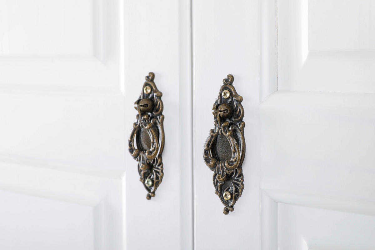 Kleiderschrank Isny weiß B/H/T: ca. 182x198x60 cm Isny - weiß (182,00/198,00/60,00cm) - Inter Link