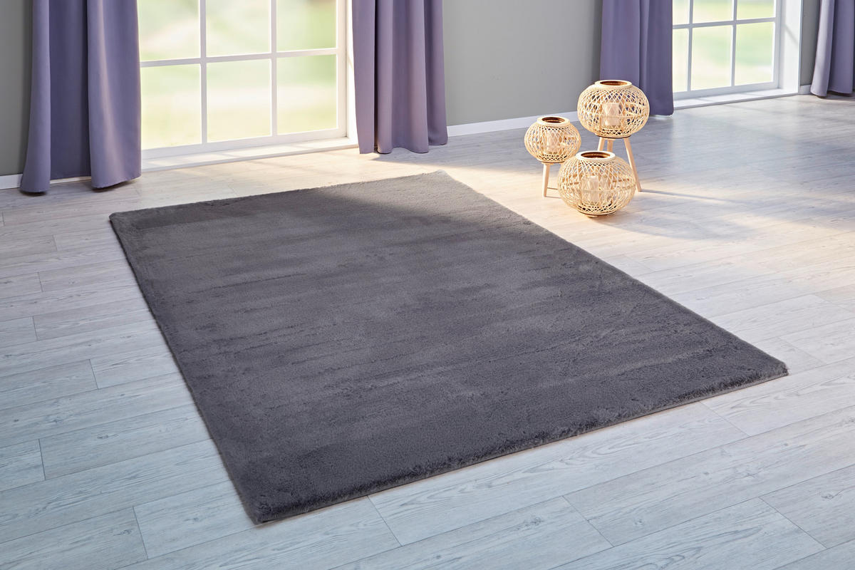Fellimitat Moyo grau B/L: ca. 60x100 cm Moyo - grau (60,00/100,00cm)
