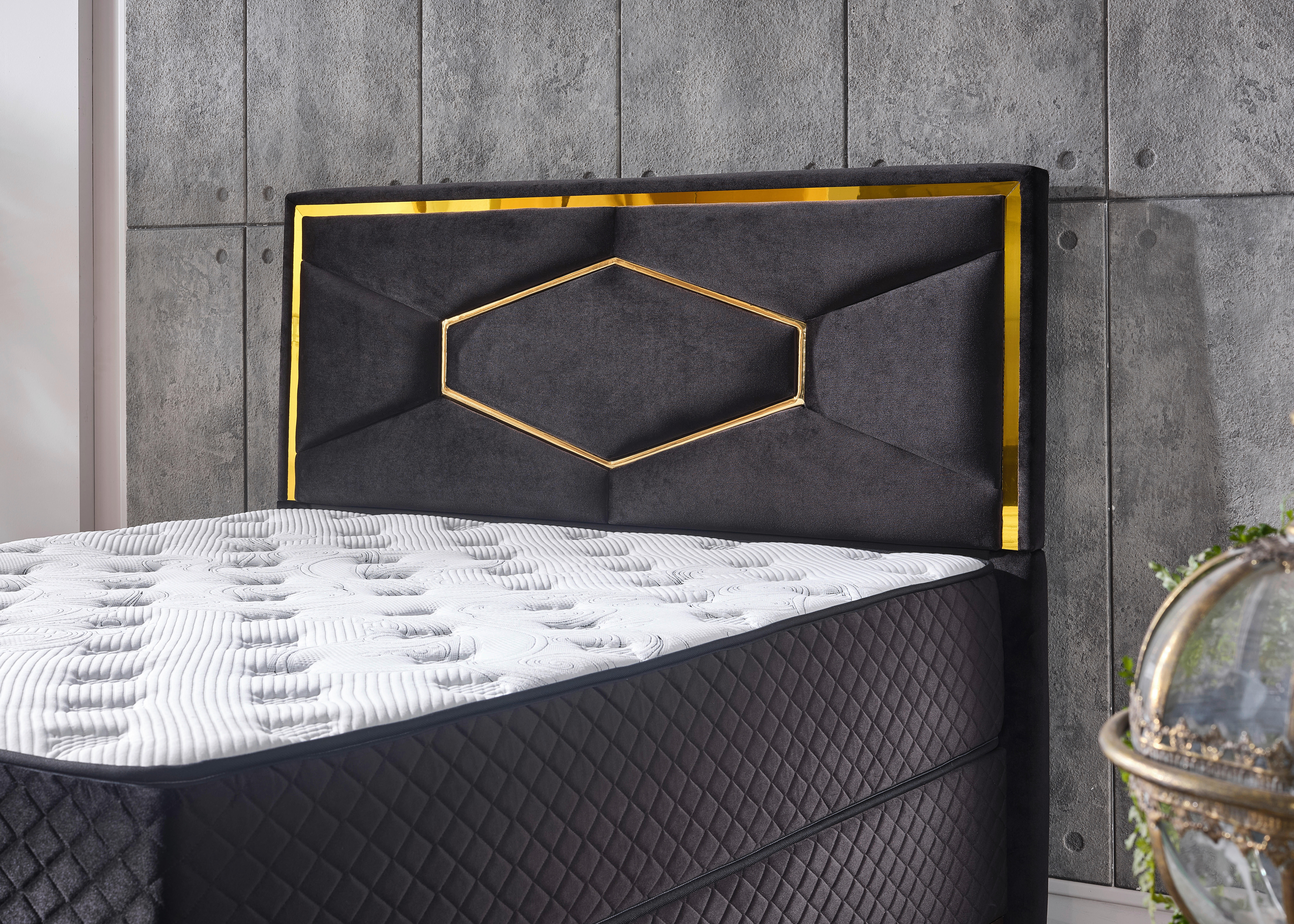 Thumbnail - Polsterbett Tommy schwarz