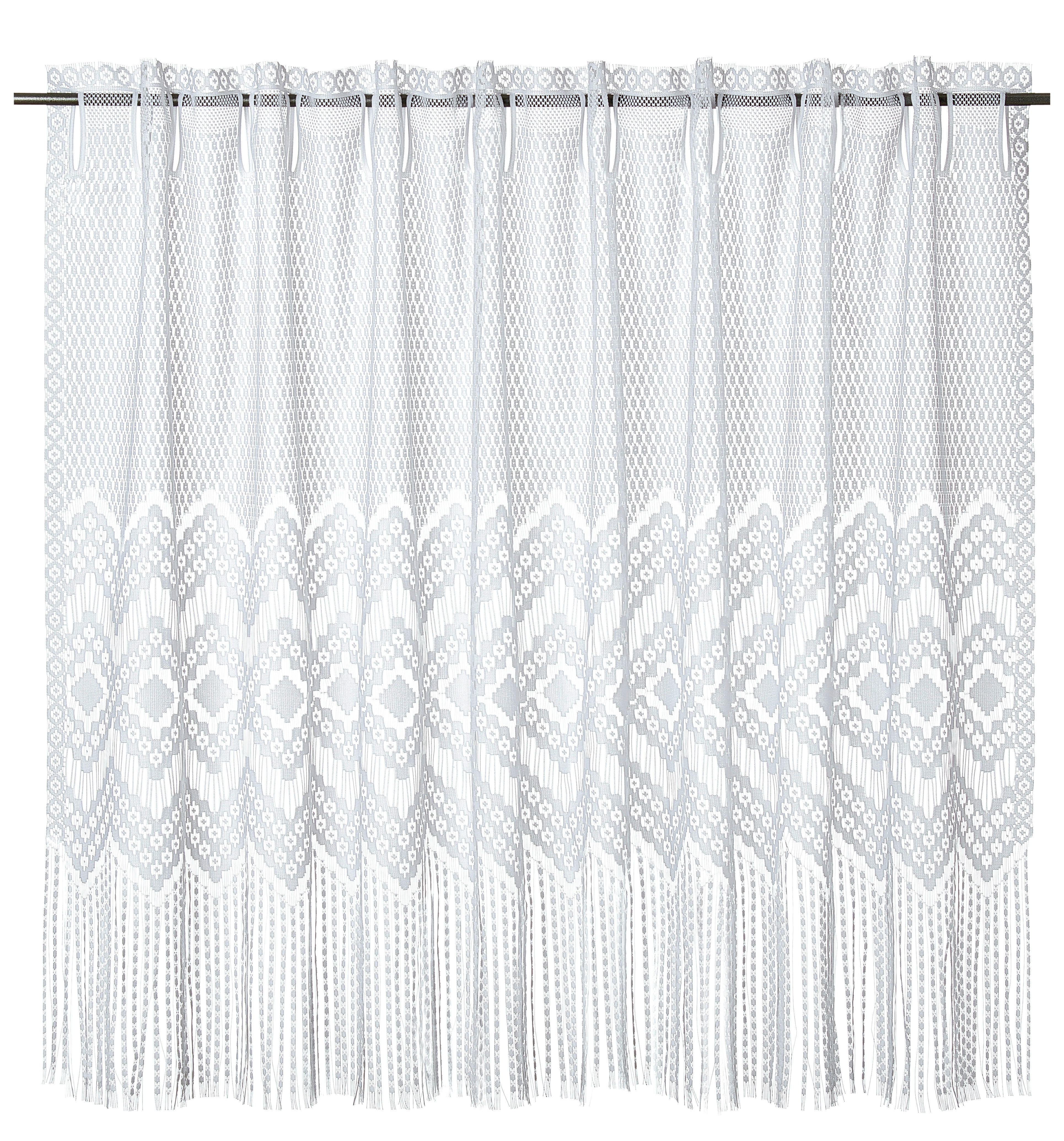 Thumbnail - POCOline Scheibengardine Ellgau weiß B/L: ca. 150x80 cm