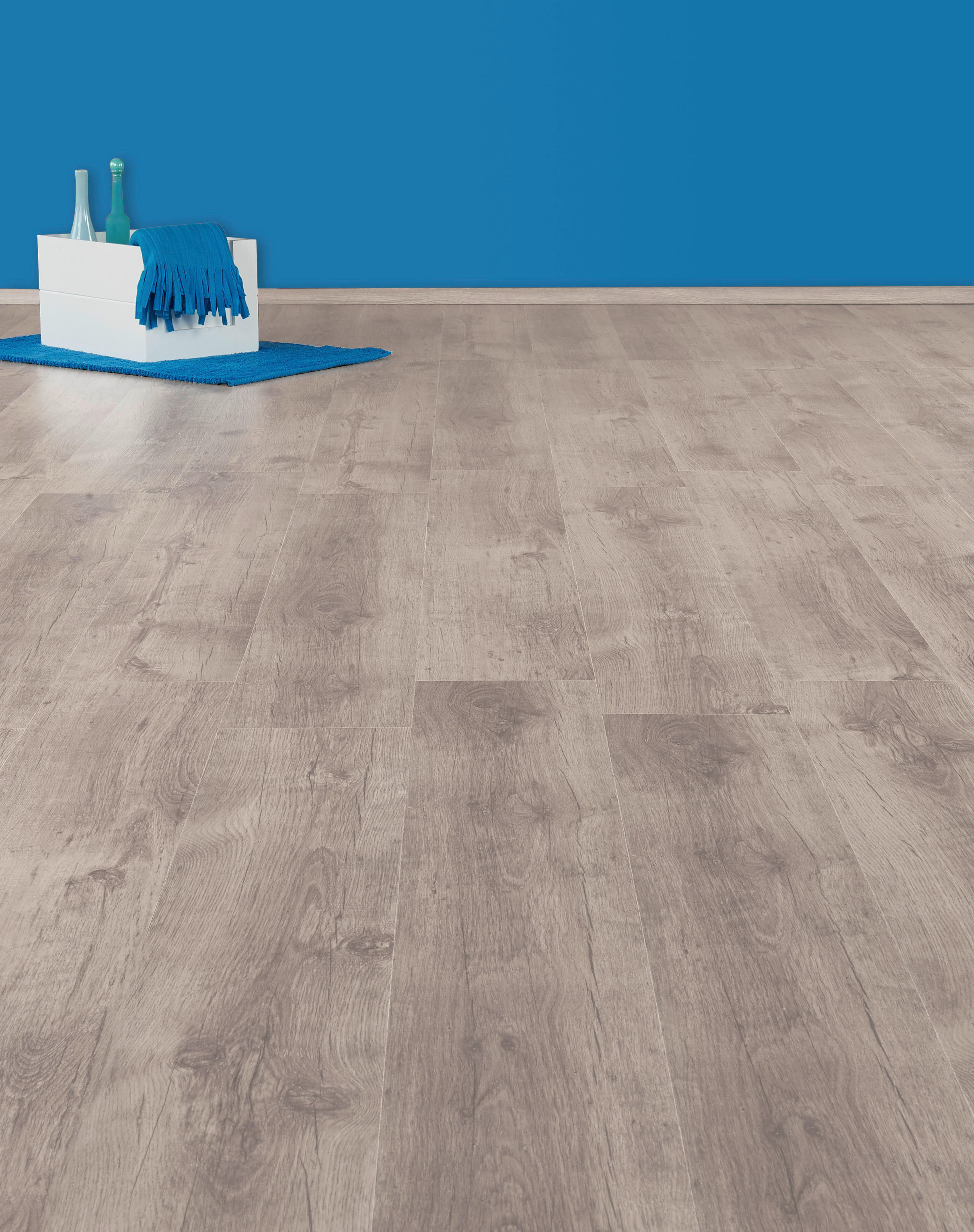 EGGER Laminatboden Eiche Nordkap ca.2,7429 m² im Paket  B/L: ca. 19,2x129,2 cm pro Paket Eiche Nordkap ca.2,7429 m² im Paket - Eiche (19,20/129,20cm) - EGGER