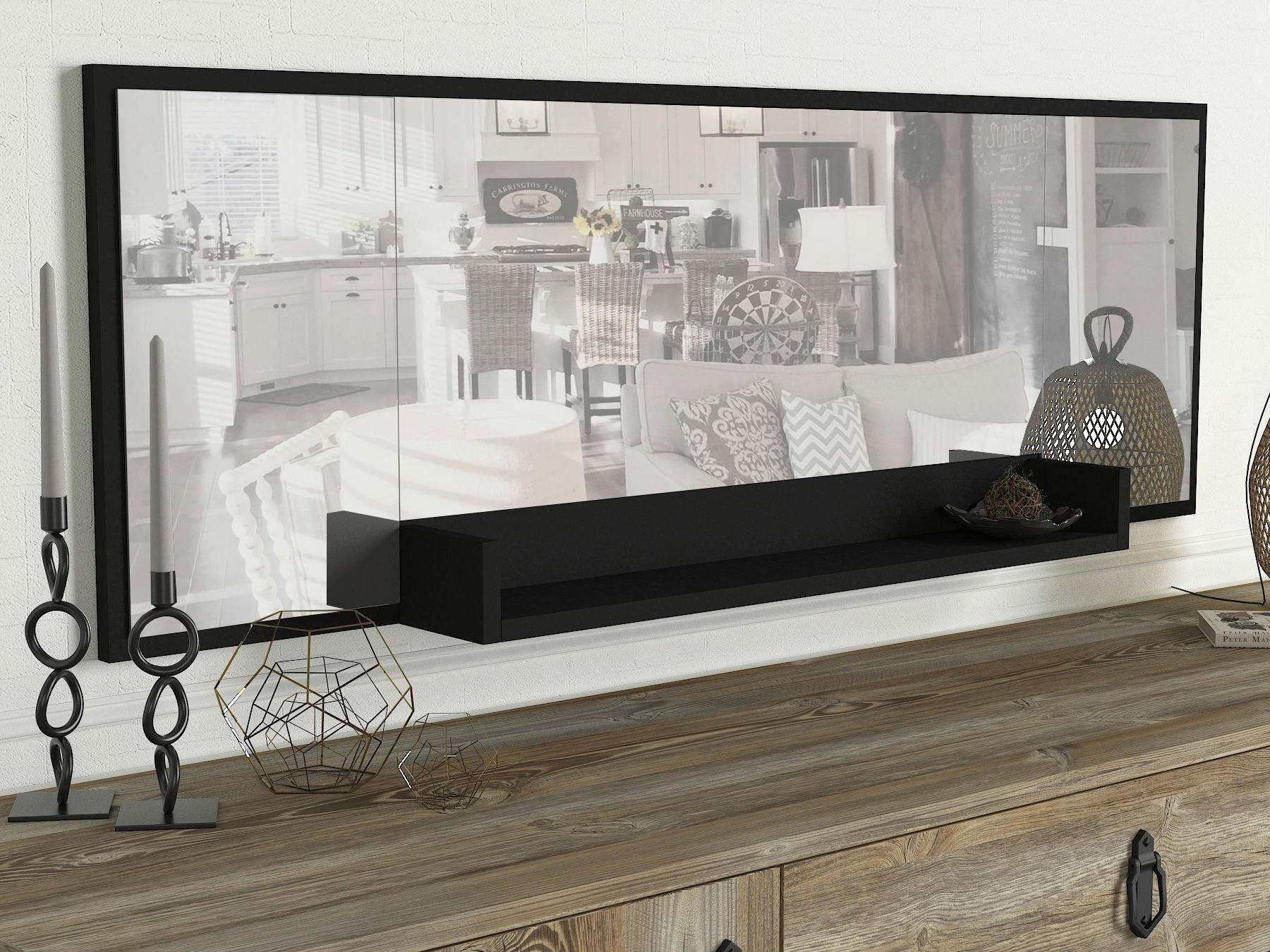Sideboard Costa Eiche Nachbildung B/H/T: ca. 180x78x45 cm Costa - Eiche (180,00/78,00/45,00cm) - moebel17