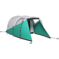 Outsunny Campingzelt B/H/L: ca. 260x190x460 cm Campingzelt - grün (460,00/260,00/190,00cm) - Outsunny