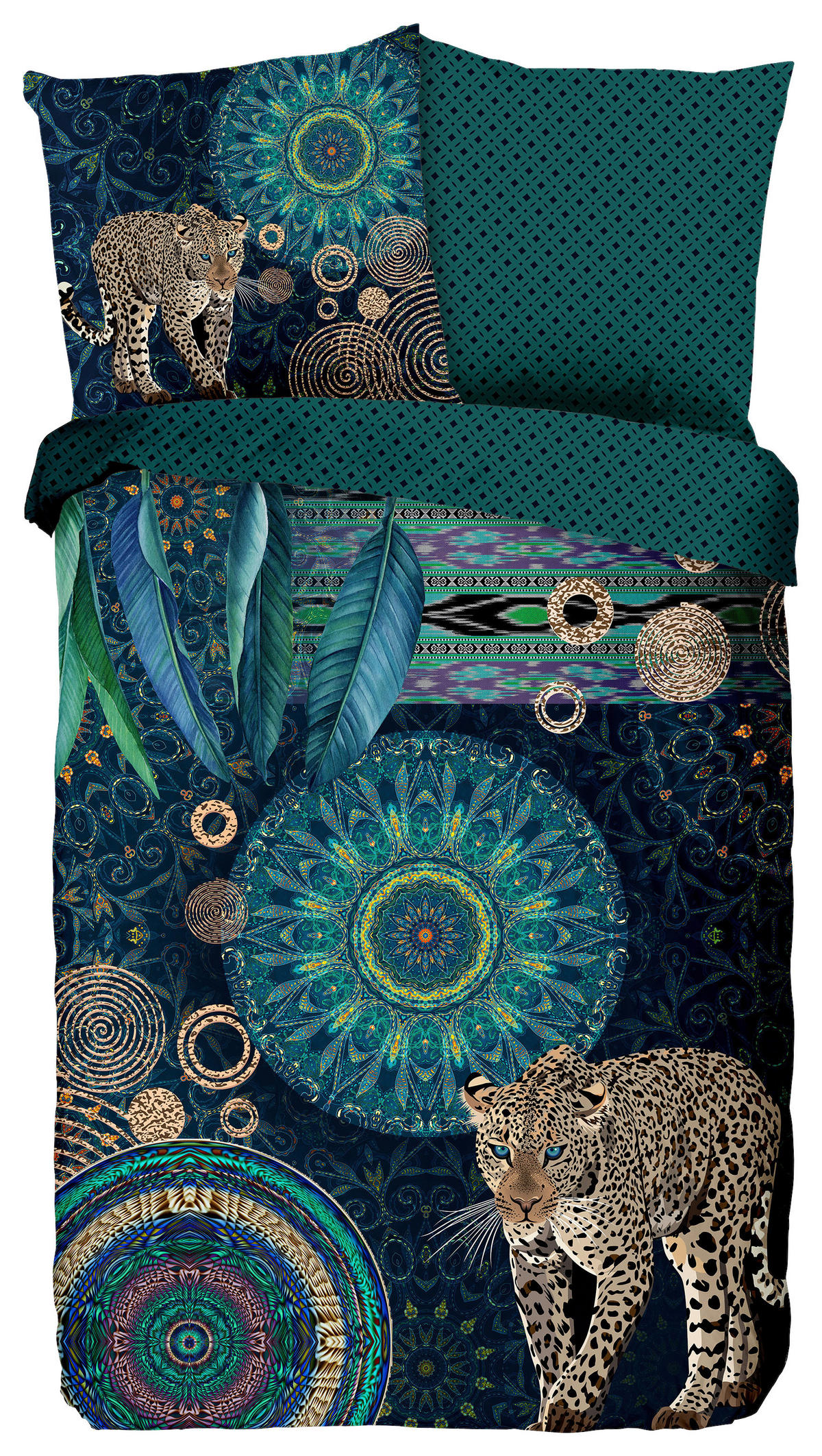 Baumwoll Bettwäsche Imena Satin Imena - Multi (155,00/220,00cm) - HIP