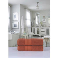 Good Morning Duschtuch 2er-Pack Duschtuch_70x140cm_2erPack - terra (70,00/140,00cm) - Good Morning