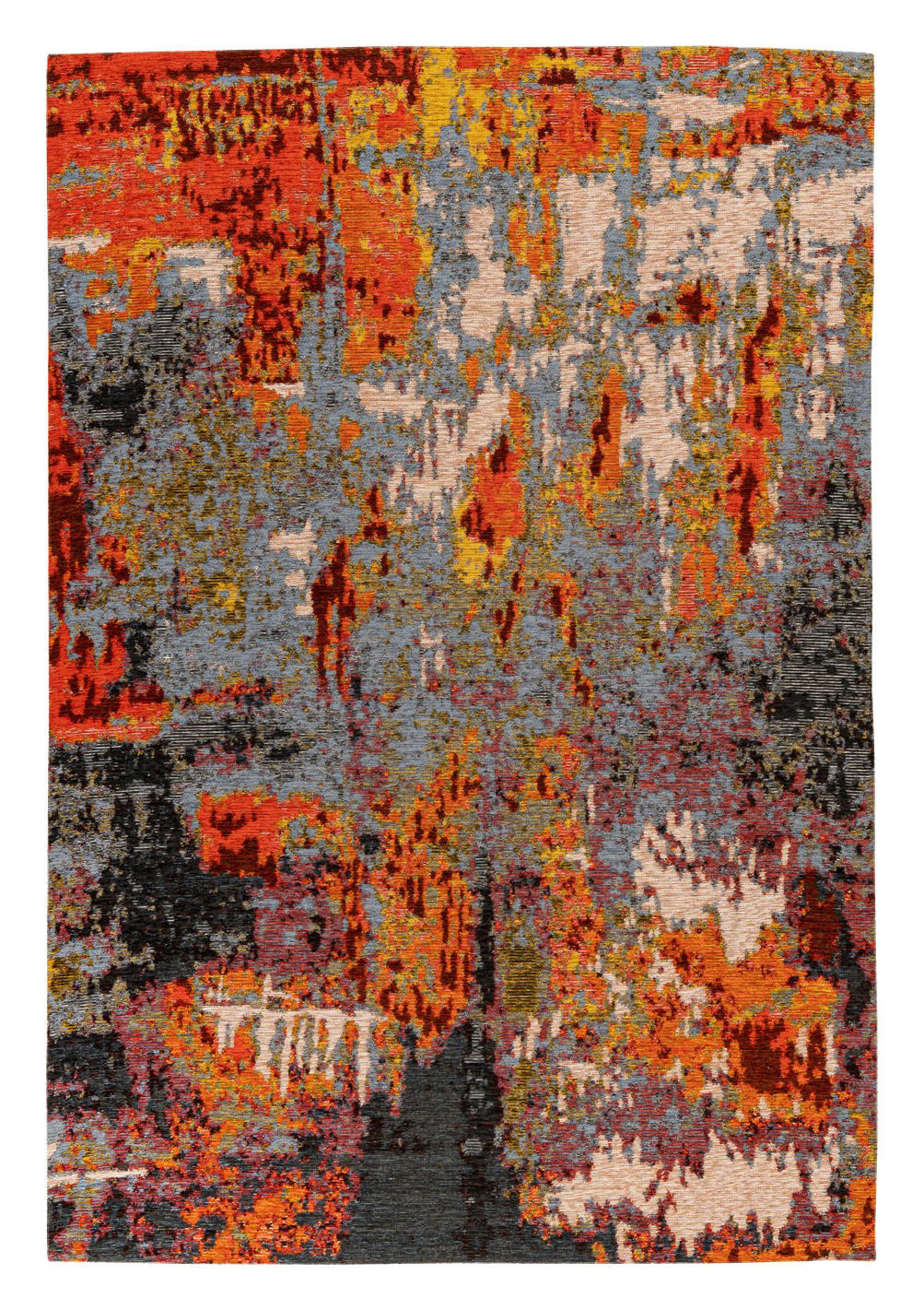 Padiro Kurzflorteppich Primavera 525 mehrfarbig B/L: ca. 80x150 cm Primavera 525 - rot/mehrfarbig (80,00/150,00cm) - Padiro