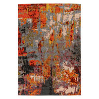 Padiro Kurzflorteppich Primavera 525 mehrfarbig B/L: ca. 80x150 cm Primavera 525 - rot/mehrfarbig (80,00/150,00cm) - Padiro