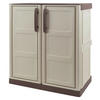 ArtPlast Kunststoffschrank Steel niedrig beige Kunststoff B/H/T: ca. 70x85,5x39 cm Steel niedrig - beige/taupe (70,00/85,50/39,00cm) - ArtPlast