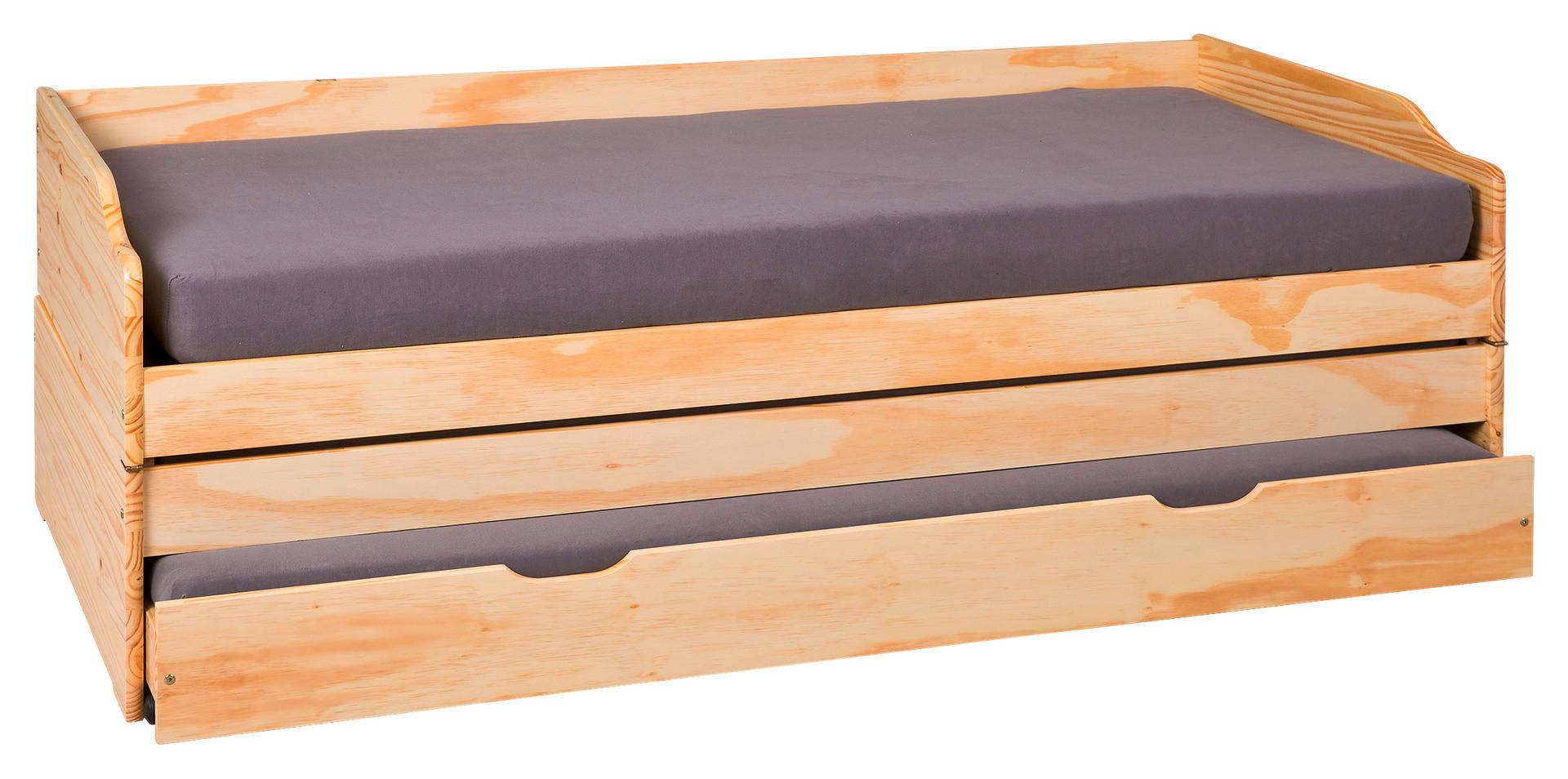 Funktionsbett Lotar natur Liegefläche B/L: ca. 90x200 cm Lotar - natur (97,00/65,00/209,00cm) - Inter Link
