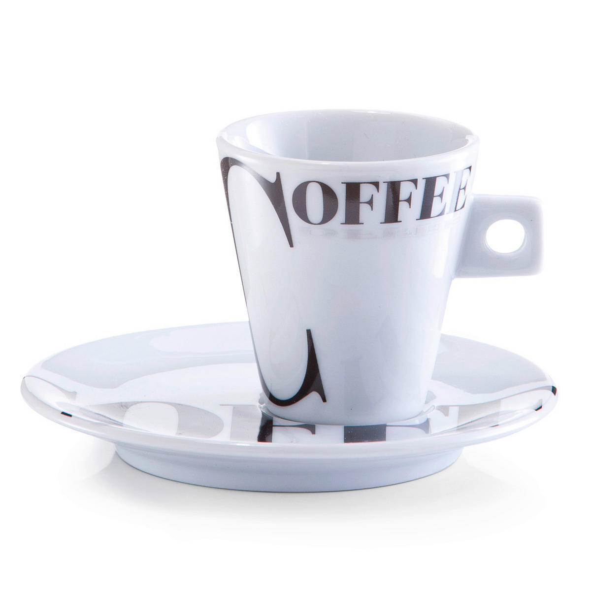 Zeller Espresso-Set Coffee style Coffee style - (27,50/14,00/7,00cm) - Zeller