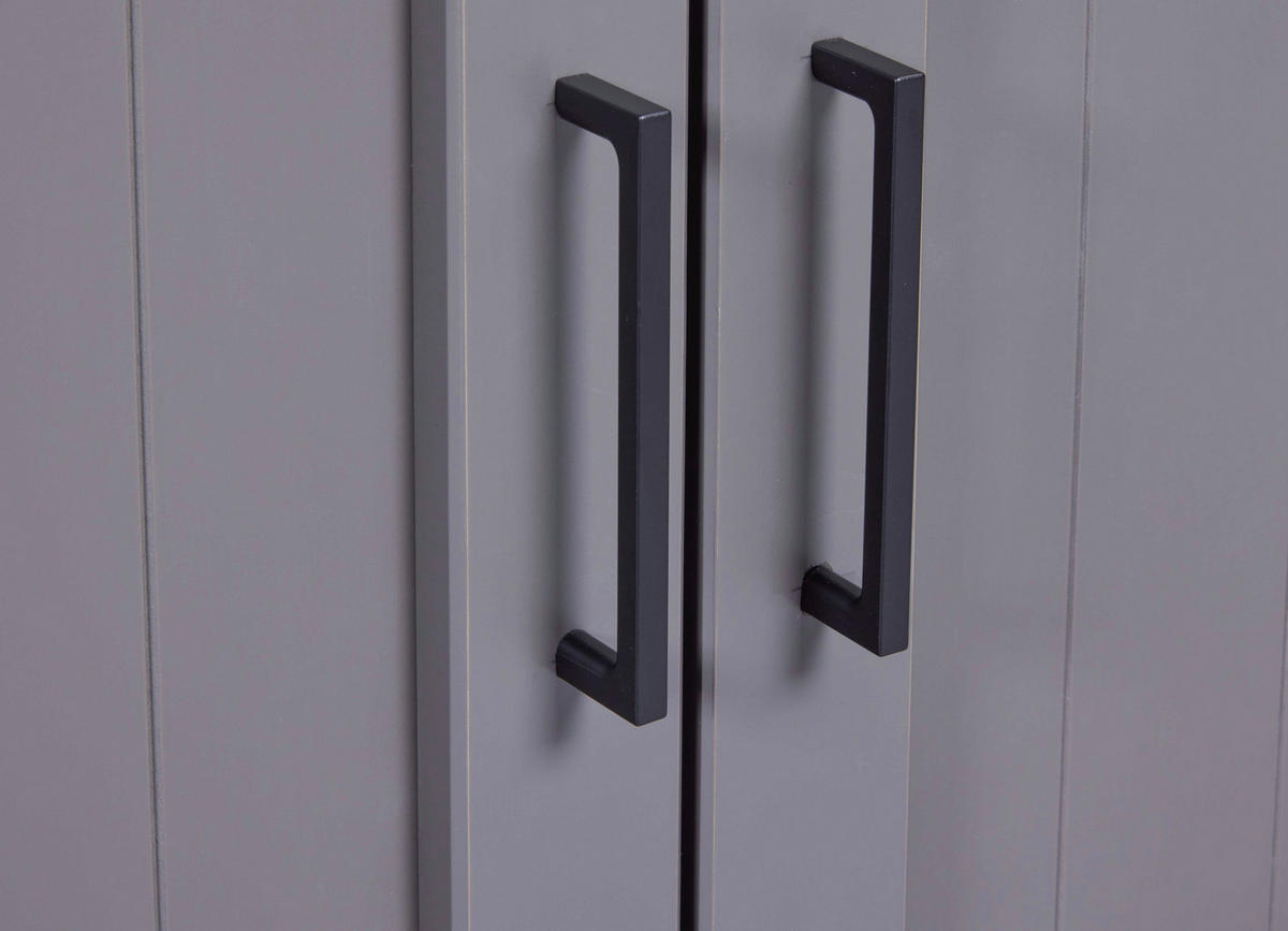 Kommode Forenzo grau lackiert B/H/L: ca. 45x86x131 cm Forenzo - grau (131,00/45,00/86,00cm) - Inter Link