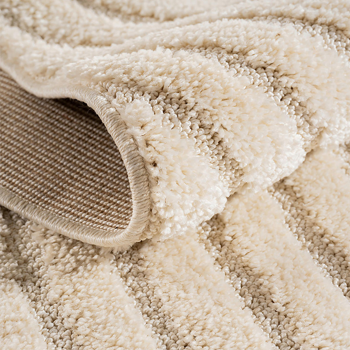 Ayyildiz Kurzflorteppich ART creme B/H/L: ca. 160x0,8x160 cm ART - creme (160,00/160,00/0,80cm) - Ayyildiz