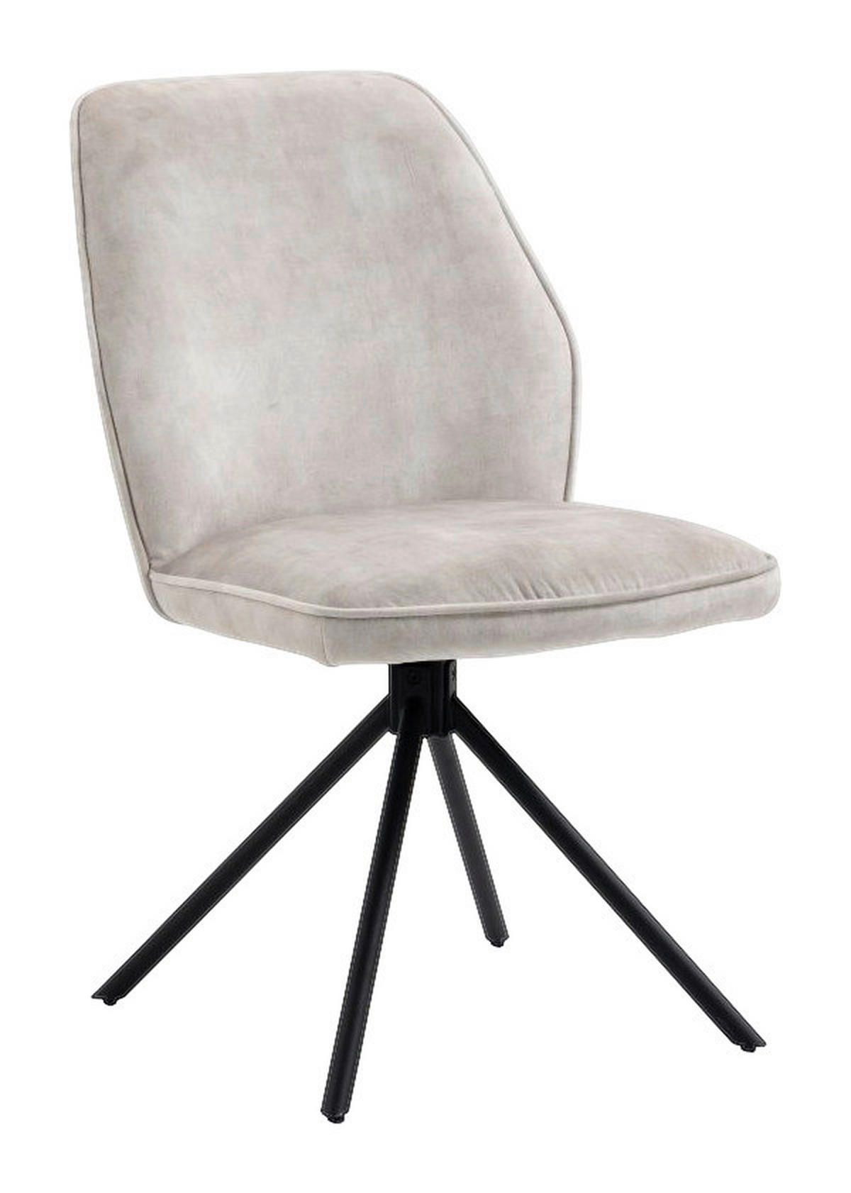 Stuhl Mailand weiß Microfaser B/H/T: ca. 53x89x64 cm Mailand - weiß (53,00/89,00/64,00cm)