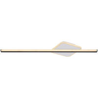 GLOBO Wandleuchte 48018-18 VANA - schwarz/Opal (22,00/69,50cm) - GLOBO