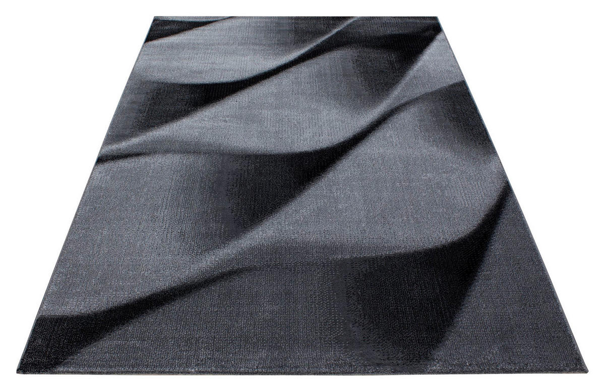 Ayyildiz Teppich PARMA schwarz B/L: ca. 120x170 cm PARMA - schwarz (120,00/170,00cm) - Ayyildiz