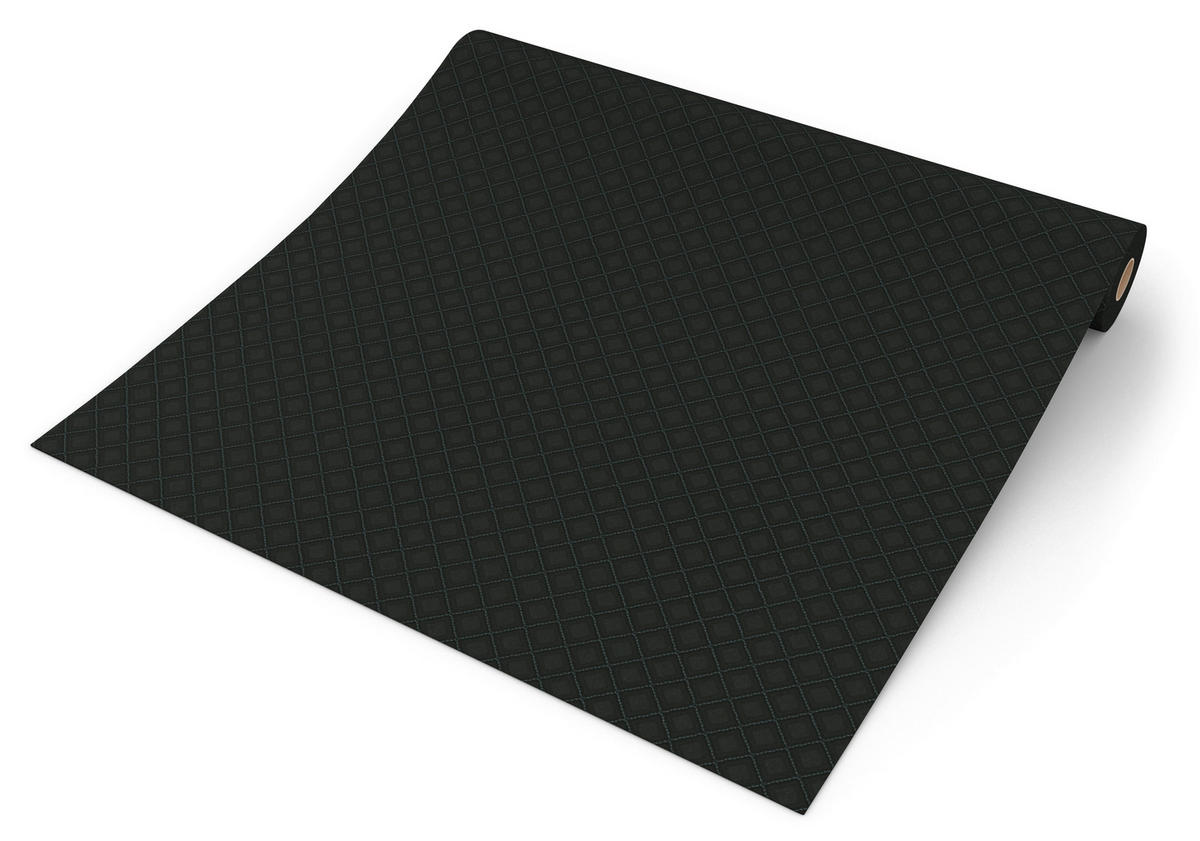 Erismann Vliestapete Rauten schwarz B/L: ca. 53x1005 cm Vliestapete_10289-15 - schwarz (53,00/1005,00cm) - Erismann