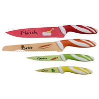 Messerset multicolor Stahl 4 tlg. Messerset_4tlg. - multicolor